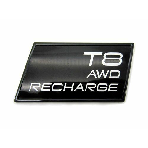 Эмблема Volvo T8 AWD Recharge 75х39 мм