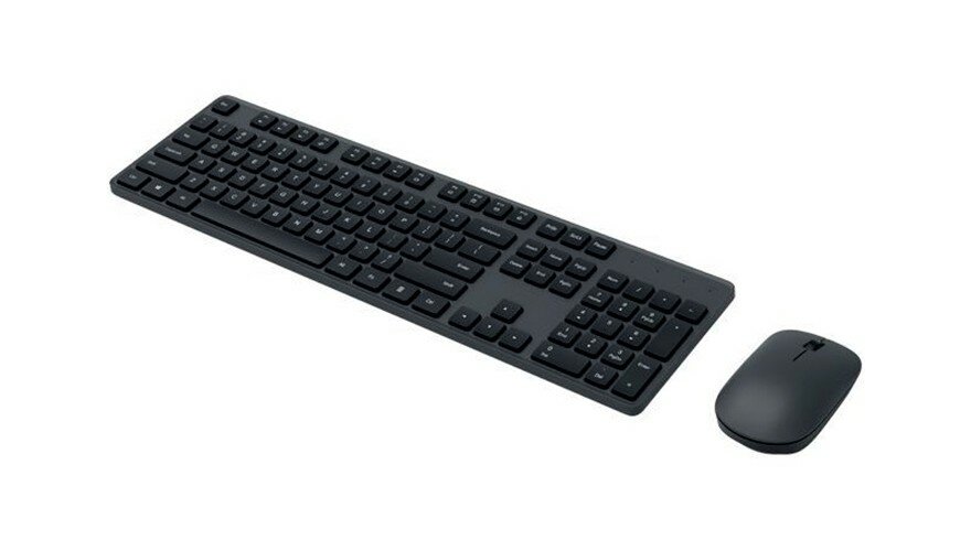 Клавиатура и мышь беспроводные Xiaomi Mi Wireless Keyboard and Mouse Set (WXJS01YM) Black