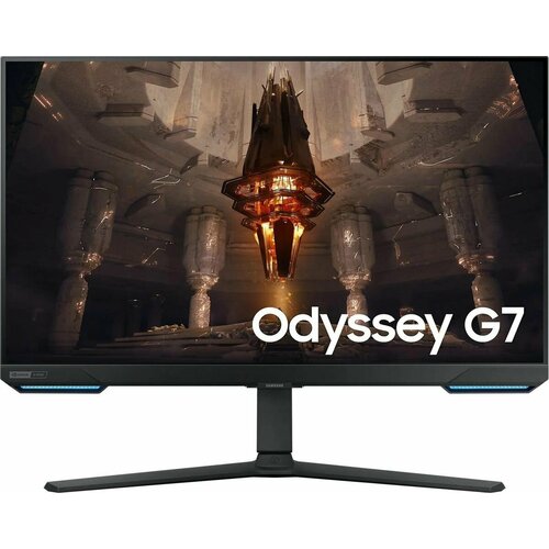 Монитор Samsung Odyssey G7 S32BG700EI 32 черный ls32bg700eixci 8626700₽