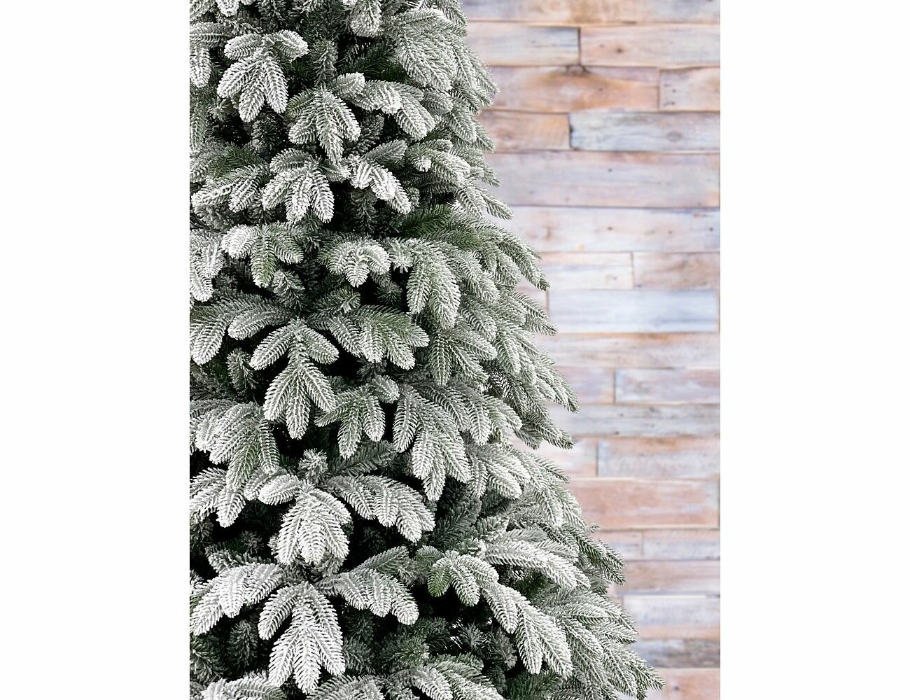 Искусственная елка полярная, заснеженная, хвоя - 100% РE, 185 см, Black Box 74634