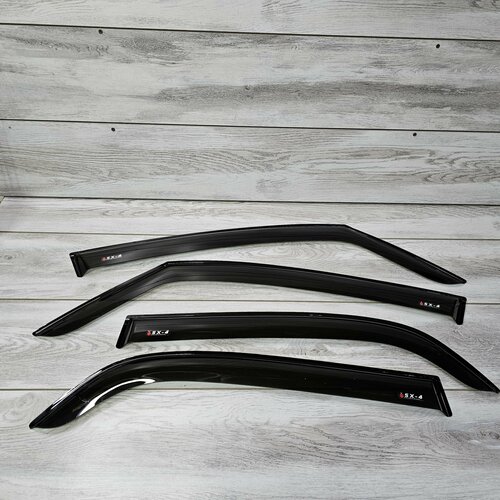 Дефлекторы окон на Suzuki SX4 2006-2013 Сузуки 1700₽