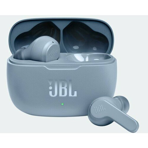 Bluetooth стереогарнитура JBL W200 TWS черная гарнитура jbl jblwbudswht белый