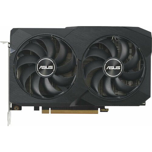 Видеокарта ASUS Dual Radeon RX 7600 V2 OC Edition, 8 ГБ GDDR6(DUAL-RX7600-O8G-V2, 90YV0IH2-M0NA00)