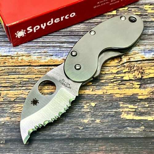 нож складной spyderco tenacious part serrated edge Нож складной Spyderco SC29S Cricket, Serrated Blade