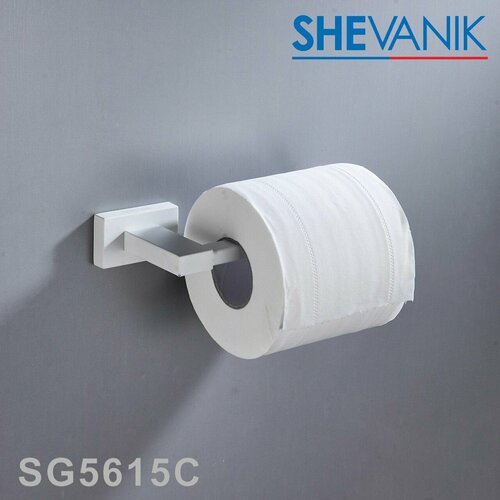 Держатель туалетной бумаги Shevanik SG5615C белый