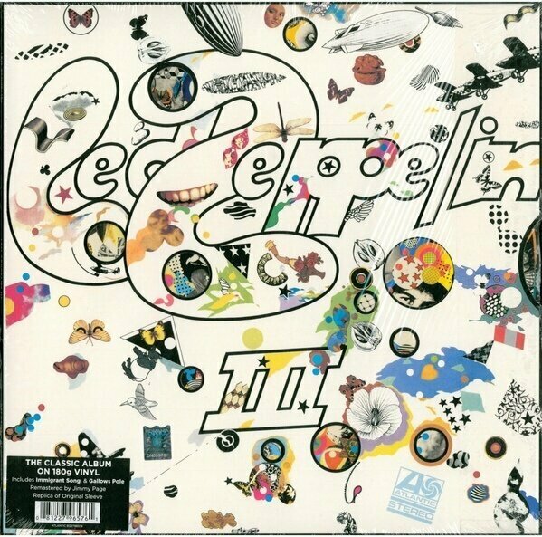 Виниловая пластинка Led Zeppelin: Led Zeppelin III (2014 Reissue) (remastered) (180g). 1 LP