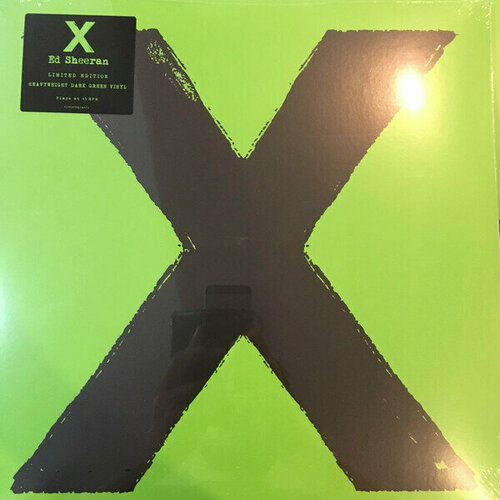 Виниловая пластинка Sheeran, Ed - x (Limited 180 Gram Opaque Dark Green Vinyl). 2 LP