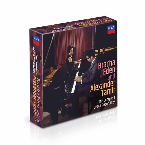 Audio CD Bracha Eden & Alexander Tamir - The Complete Decca Recordings (12 CD) подарочный набор eden toning 2 in 1 1 шт