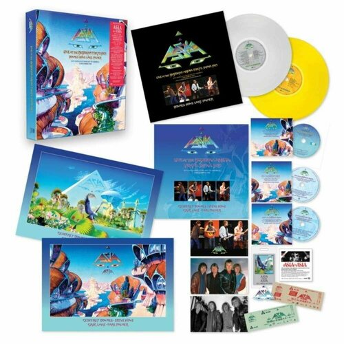 Виниловая пластинка Asia - Asia In Asia: Live At The Budokan, Tokyo, 1983 (Deluxe Box Set) (Coloured Vinyl) (2 CD) toltz steve here goes nothing