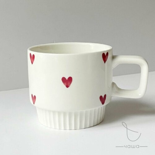 Кружка с сердечками Chasha 900₽