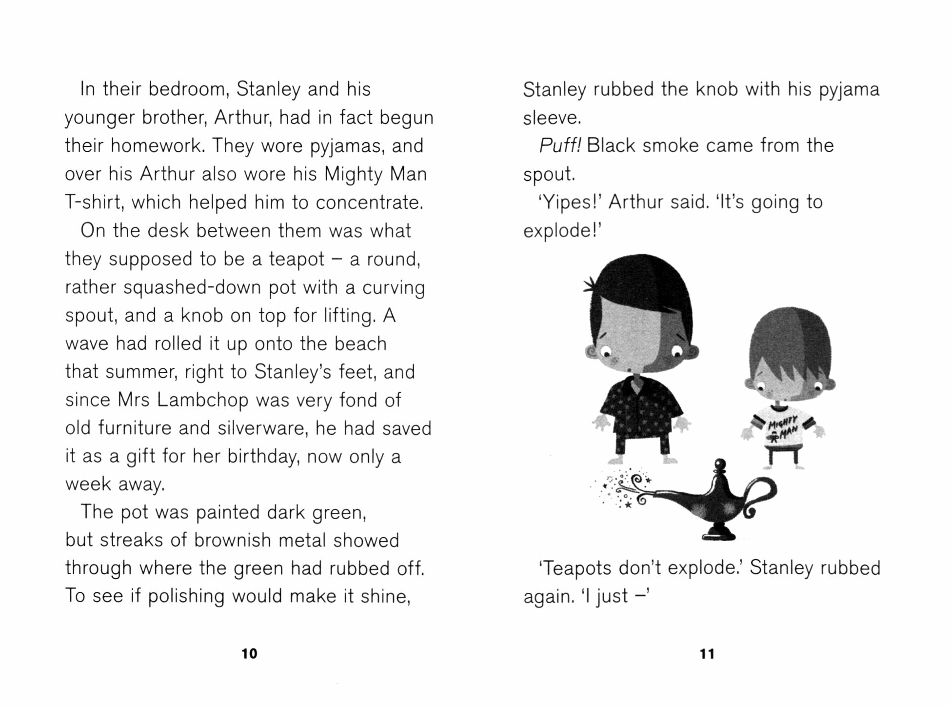 Stanley and the Magic Lamp / Brown Jeff / Книга на Английском - фото №2