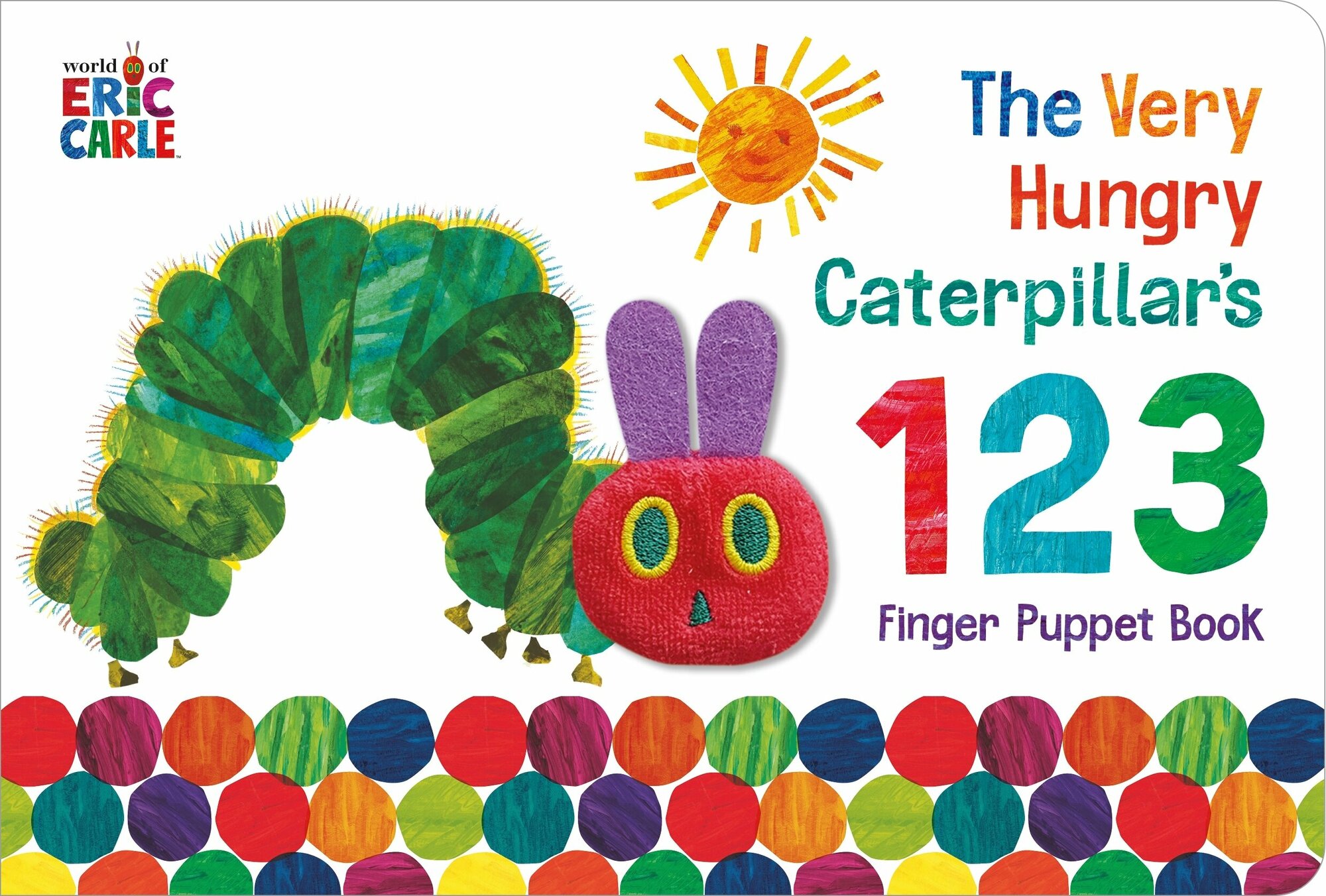 Карл Эрик "The Very Hungry Caterpillar Finger Puppet Book. 123 Counting Book" - фото №2