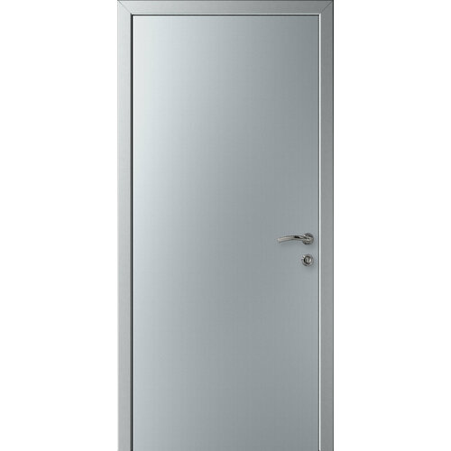 Дверь влагостойкая пластиковая KAPELLI classic Гладкая Титан