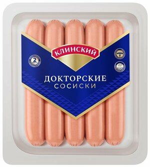 Сосиски Клинский Докторские 420г