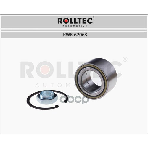 ROLLTEC RWK62063 Подшипник ступицы передний 49x84x48 CITROEN JUMPER (1994- ), FIAT DUCATO (1994- ), PEUGEOT BOXER (1994- )