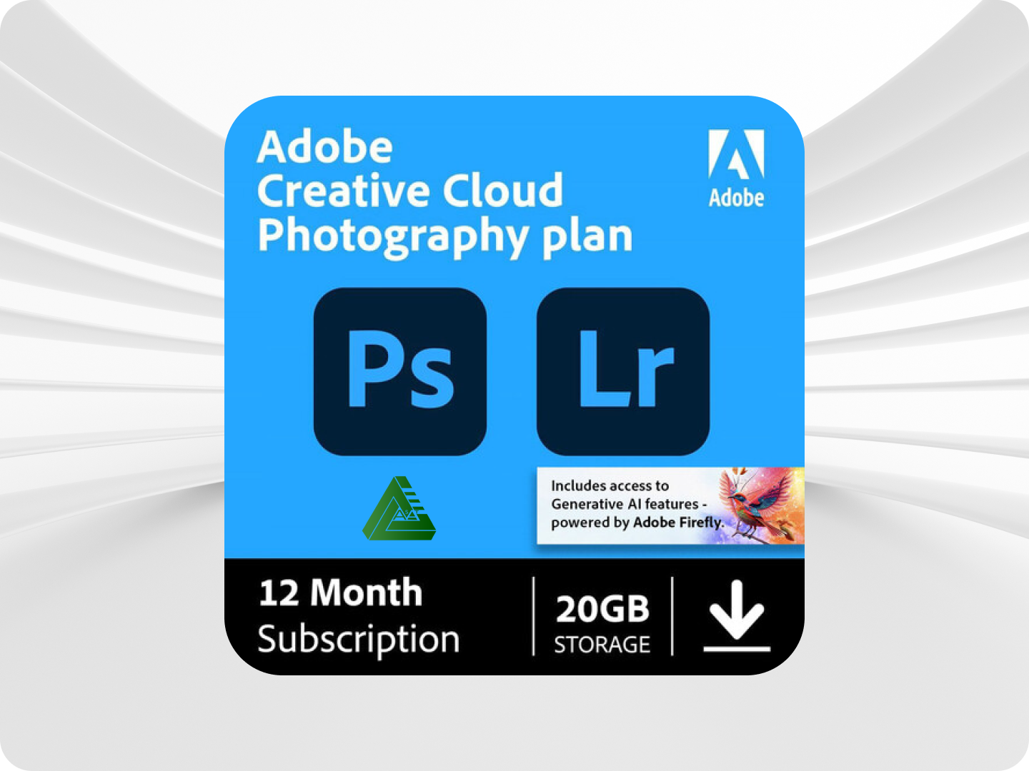 ADOBE CREATIVE CLOUD PHOTOGRAPHY PLAN 12 месяцев (Работает в России)