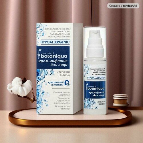 Botaniqua Крем для лица Гипоаллергенный Питание и Молодость, 50 мл