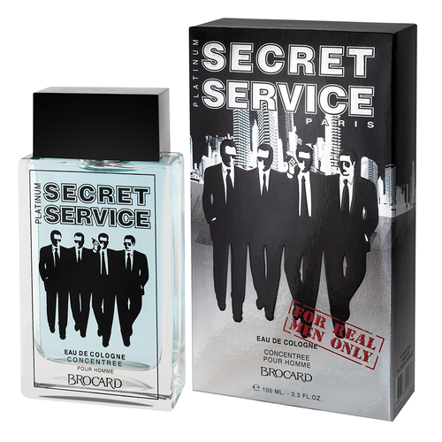 Brocard Secret Service Platinum одеколон 100 мл для мужчин одеколон мужской men s secret platinum 95 мл