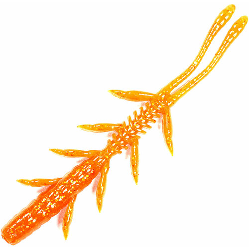 креатура scissor comb 2 5 10 шт glow chartreuse shad Креатура Scissor Comb 2,5 (10 шт.) orange gold