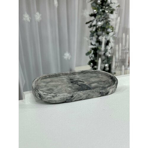 Гипсовый поднос Овал