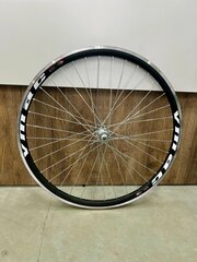 Колесо 26" MTB заднее двойной обод, V-Brake, под трещотку, втулка стальная, на гайках