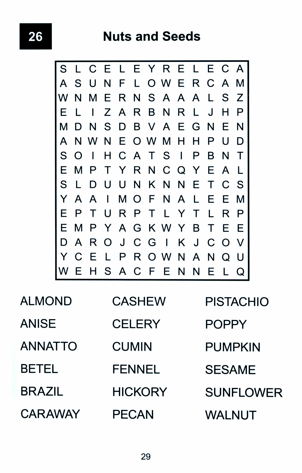 Large Print Wordsearch (Saunders Eric) - фото №2