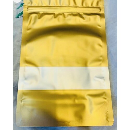 Пакет Дой Пак 140*200 мм / Золотой Матовый Металлизированный / 50шт