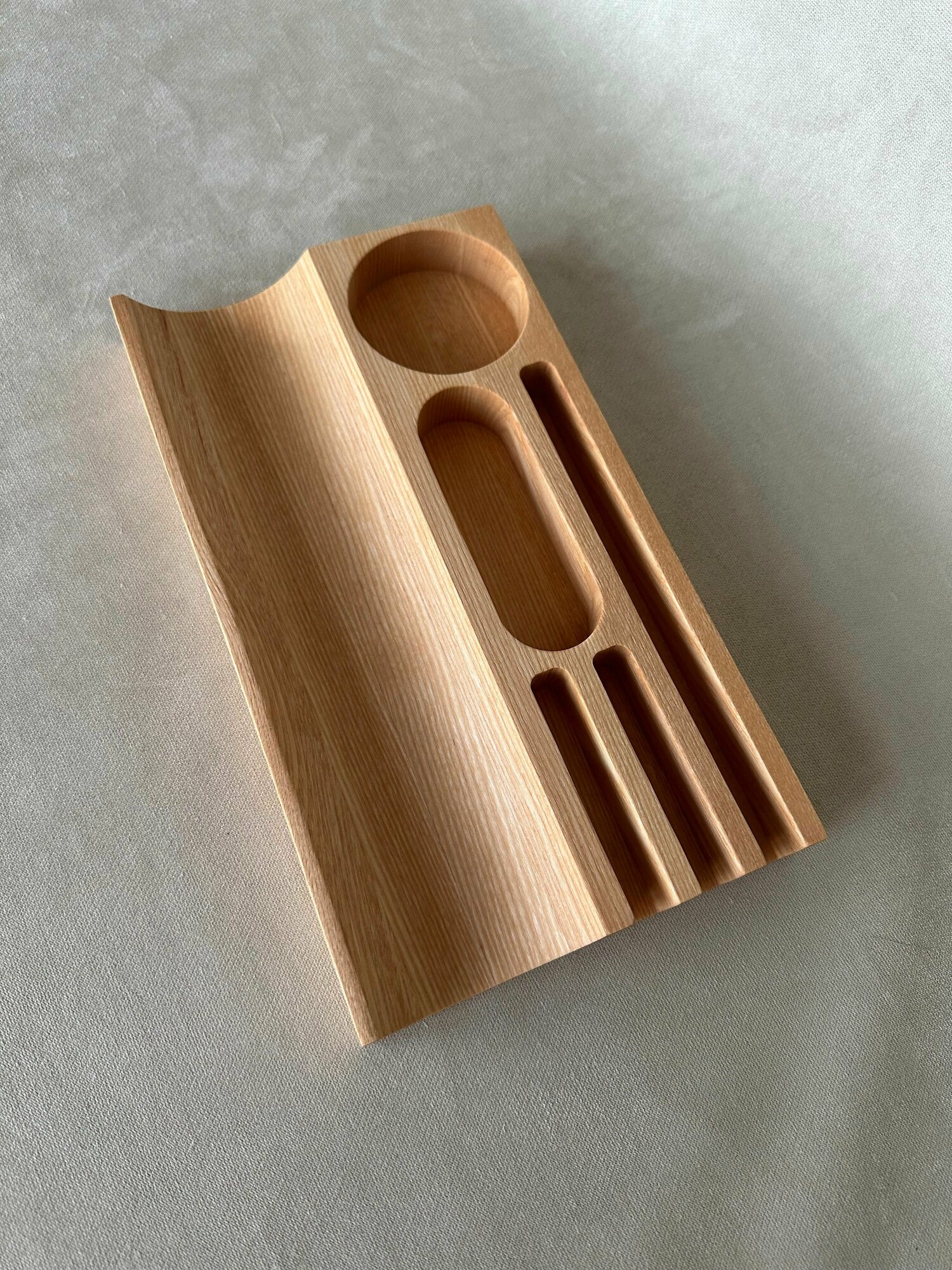 Органайзер настольный №3 ясень, 30*17*3 см — фото 1