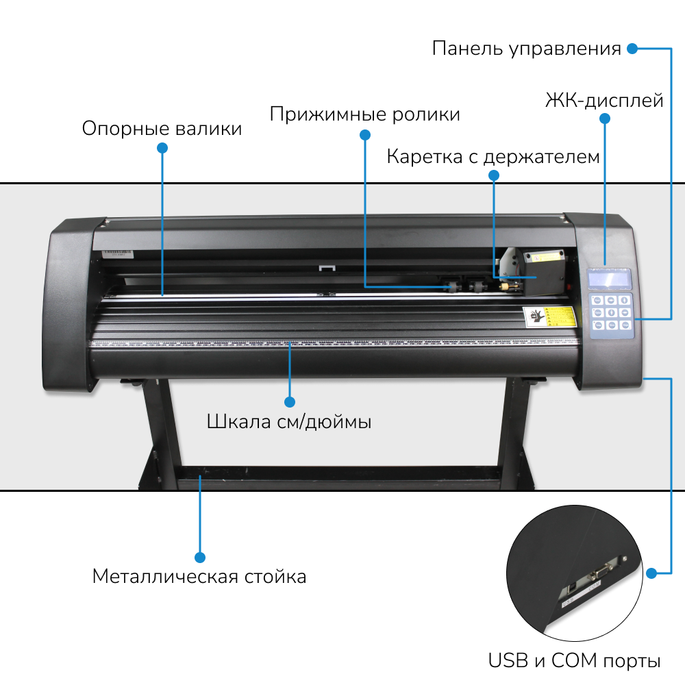 Плоттер режущий по винилу