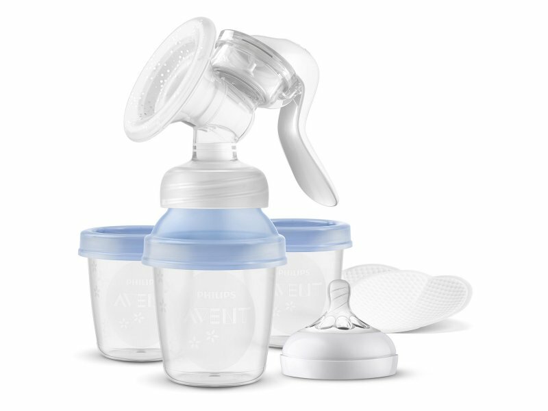 Молокоотсос Philips Avent ручной с контейнерами