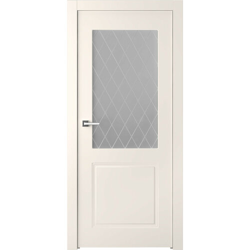Межкомнатная дверь Belwooddoors Кремона 2 витраж 39 эмаль жемчуг межкомнатная дверь belwooddoors кремона 1 витраж 51 графит