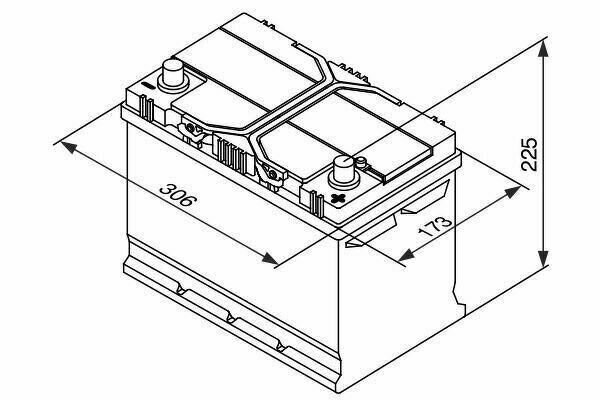 Аккумулятор автомобильный BOSCH S4 Silver 95Ач 830A [0092s40280] - фото №13
