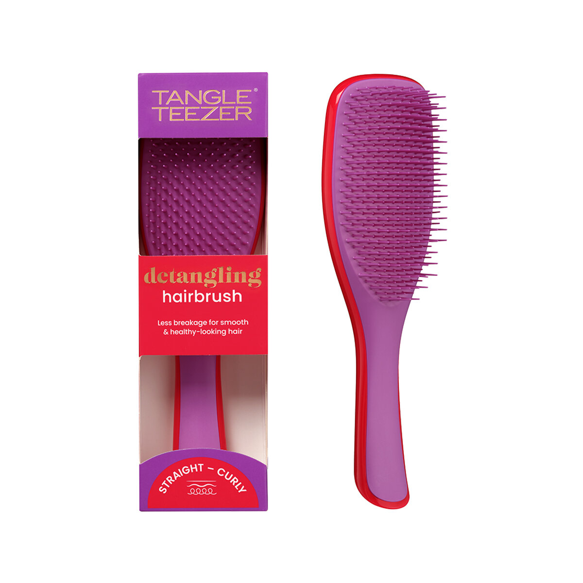 Расческа Tangle Teezer The Ultimate (Wet) Detangler Rubine Фиолетовый/Красный 2331