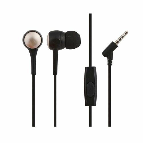 Гарнитура HOCO M19 Drumbeat 35мм внутриканальная 12м черный 50000₽