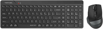 Комплект клавиатура+мышь A4Tech Fstyler FG2400 Air черный/черный (fg2400 air black)