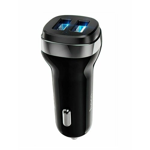 Автомобильное зарядное устройство Hoco Z40 Superior Dual Port Car Charger, черный автомобильное зарядное устройство xiaomi mi car charger 100w черный