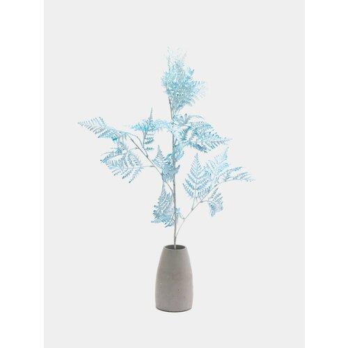 Искуственные ветки для новогоднего декора синяя композиция на новый год 1 шт Количество 1 шт Цвет Светло-синий 834₽