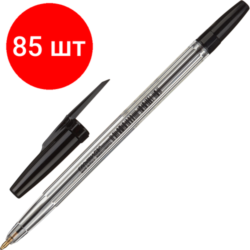 Комплект 85 штук, Ручка шариковая неавтомат. CORVINA 51 Classic черный 1.0мм И талия