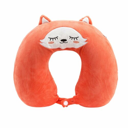 фото Подушка для шеи kawaii factory, 1 шт., оранжевый