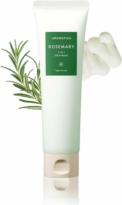 AROMATICA Маска для восстановления волос с розмарином Rosemary 3-in-1 Treatment