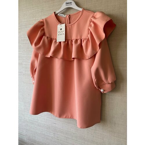 фото Платье, размер 28, розовый, коралловый roza kids