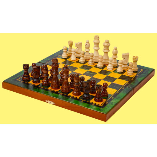 Шахматы Малахит (малые) шахматы магнитные малые