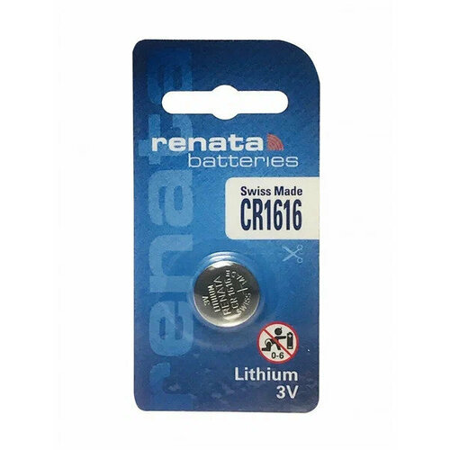 Батарейка Renata CR1616 3V Lithium батарейка renata 10 шт cr1616 арт a01139