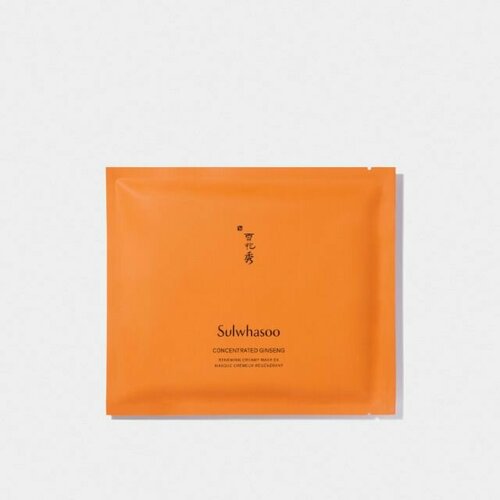 Sulwhasoo Восстанавливающая маска для лица Concentrated Ginseng Renewing Creamy Mask EX (5 шт)