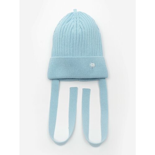 фото Шапка orso bianco saura, размер 40, голубой