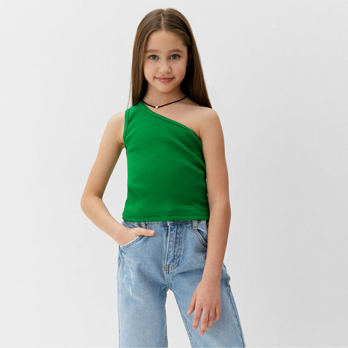 Топ Minaku, размер 152, мультиколор, зеленый шорты для девочки minaku цвет светло зелёный рост 110 см