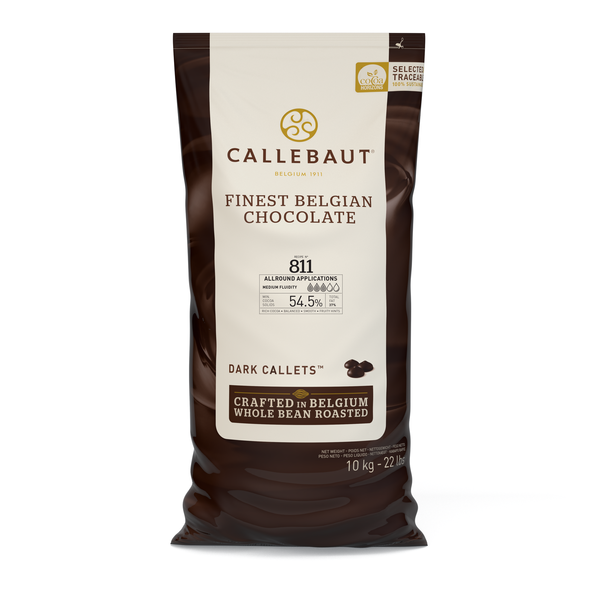 Темный шоколад Callebaut Recipe №811 (10 кг)