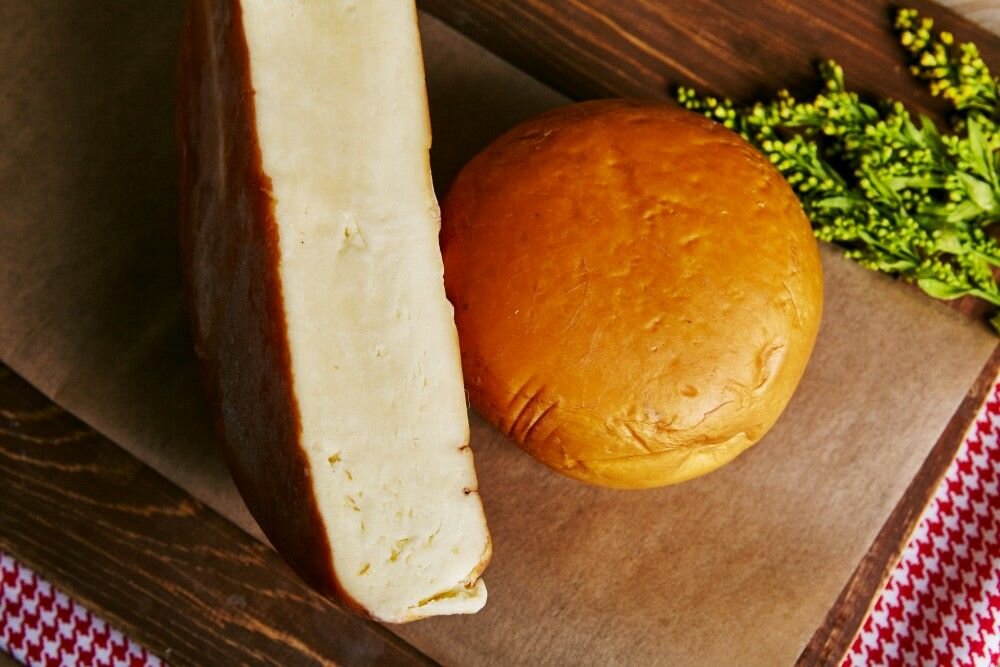 Сыр сулугуни копченый фото Сулугуни (копченый сыр) из натурального молока