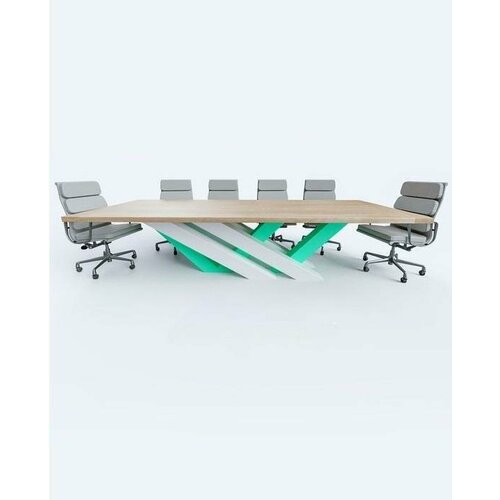 Конференц-стол для переговоров, промышленный дизайн Ренти, 220*120 см