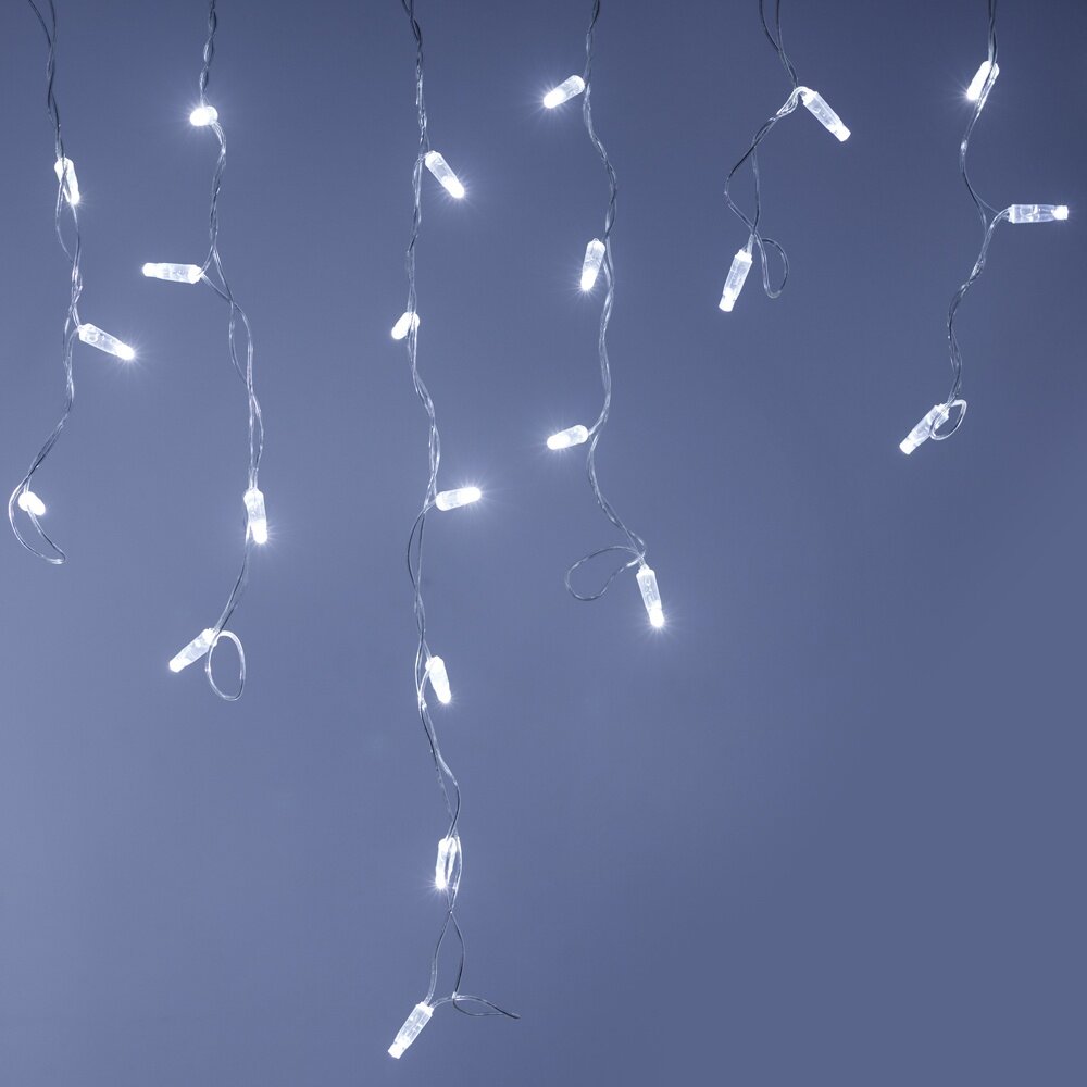 Светодиодная гирлянда ARD-EDGE-CLASSIC-5600x900-BLACK-240LED-PULSE White (230V, 15W) (Ardecoled, IP65) 034922